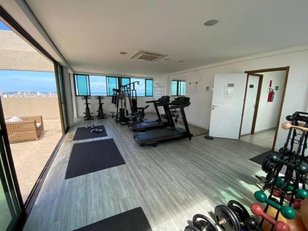 Flat Ao Lado Do Rio Mar No Edf Beach Class Excelsior Por Yolo Recife Kültér fotó